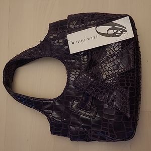 NWT Nine West Ivy Violet with a Twist Mini Bag